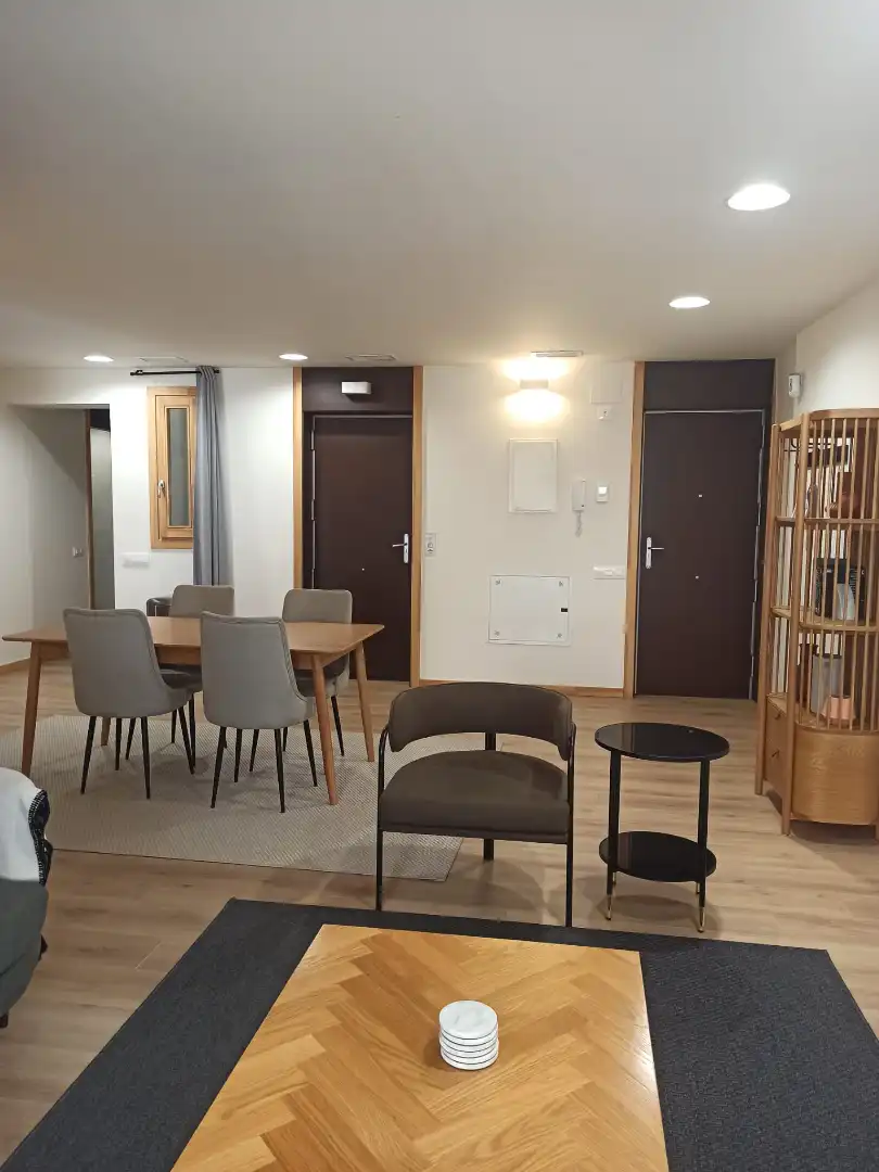 Esszimmer von Wohnung zur Miete in Barcelona mit Klimaanlage, Heizung und Parkett