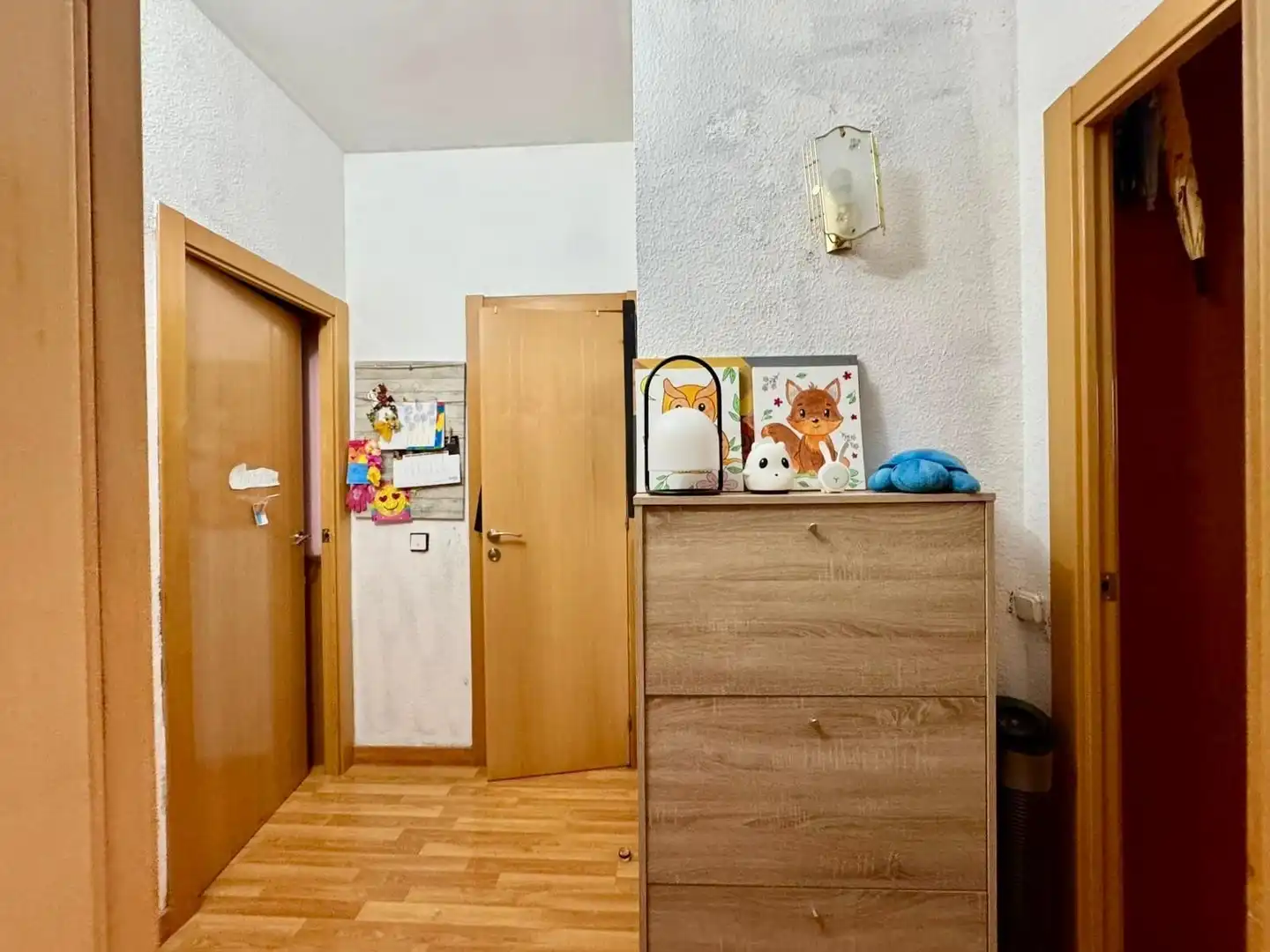Bedroom of Flat for sale in Badalona  with Air Conditioner and Heating