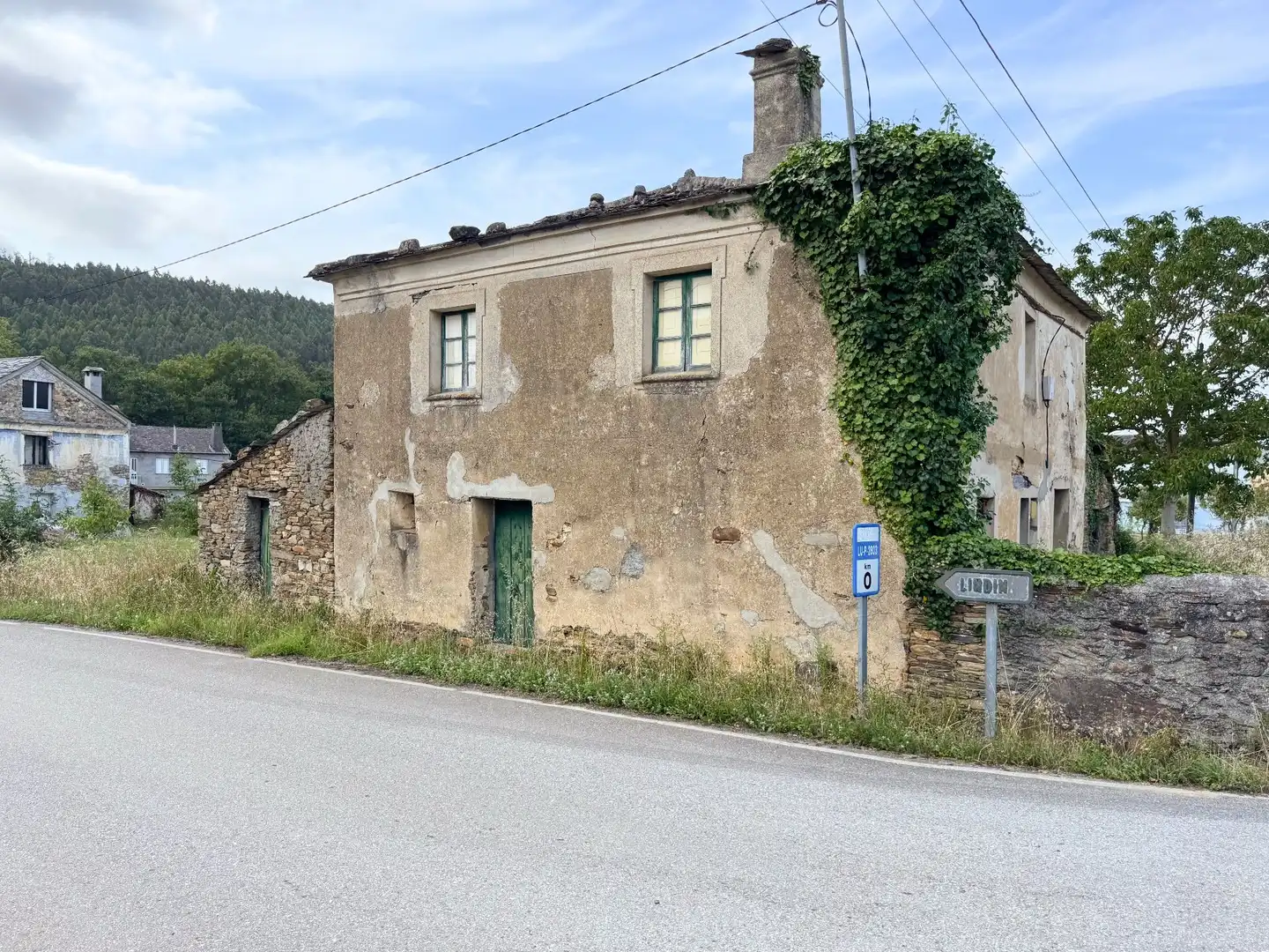 Vista exterior de Casa o xalet en venda en Lourenzá