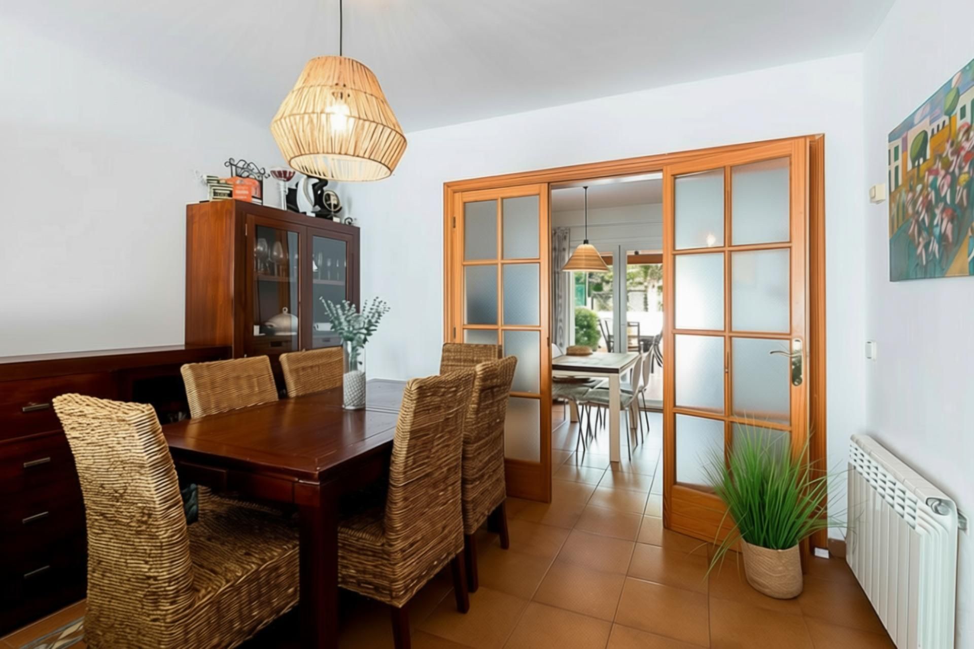 Menjador de Casa adosada en venda en  Palma de Mallorca amb Parquet i Terrassa