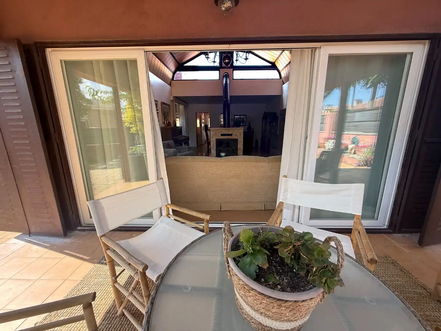 Terrassa de Casa o xalet en venda en Villalbilla amb Aire condicionat, Terrassa i Piscina