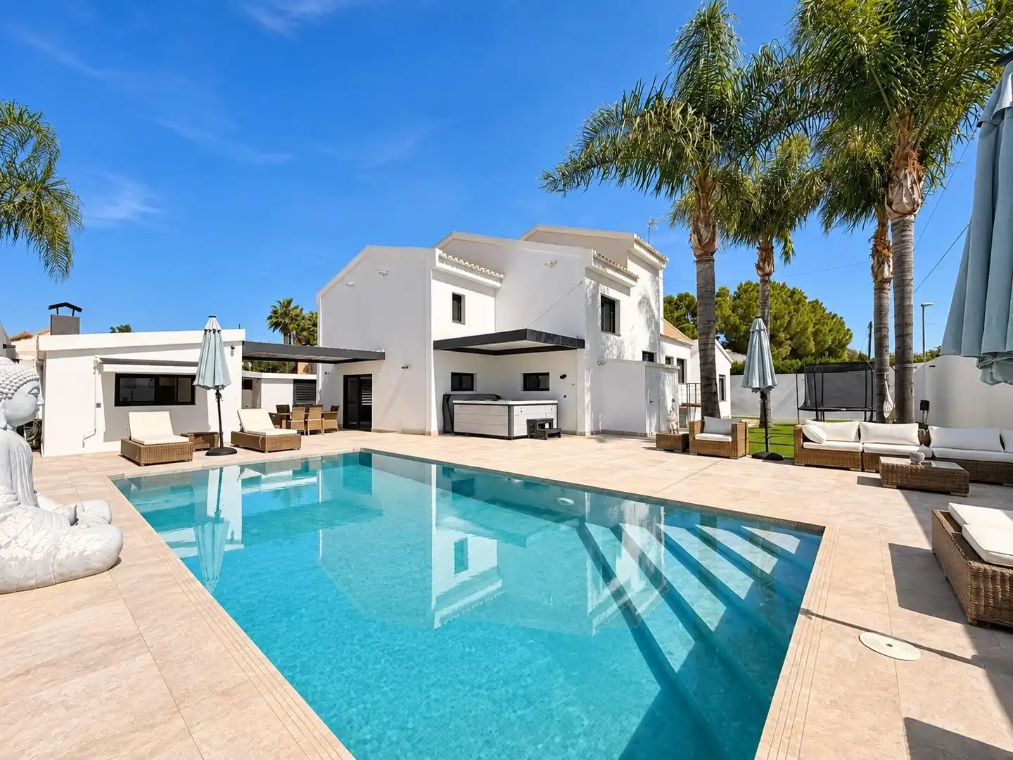 Piscina de Casa o chalet en venta en El Carme - Sant Agustí - Bonavista