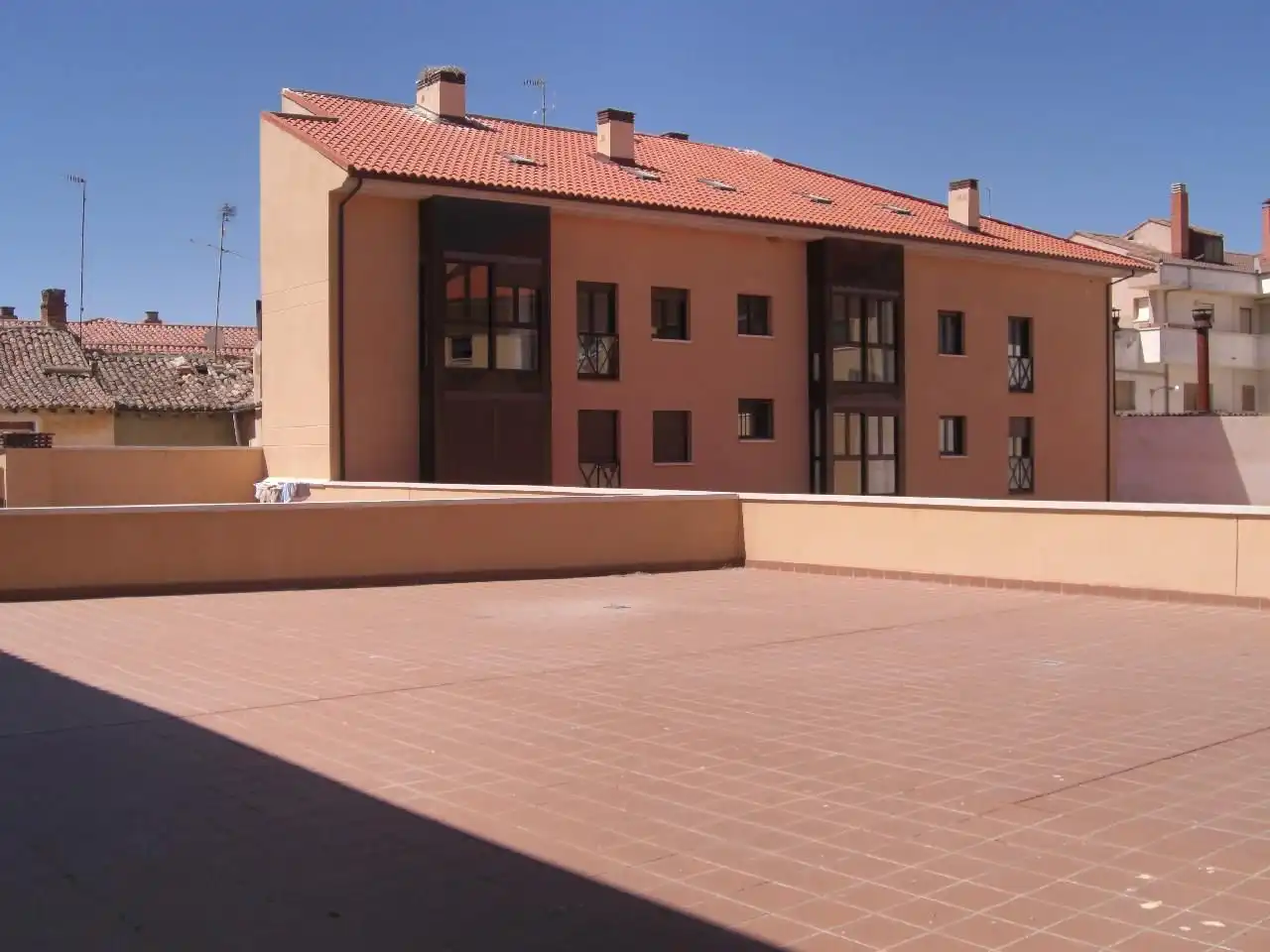 Terraza de Piso de alquiler en Medina de Rioseco con Calefacción y Terraza