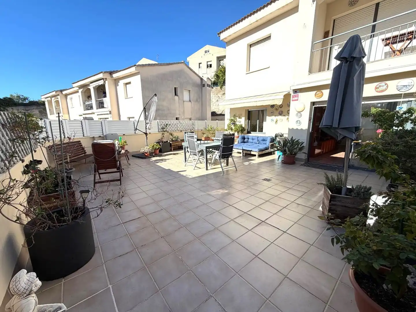 Terrasse von Wohnungen zum Verkauf in El Vendrell mit Klimaanlage, Heizung und Terrasse