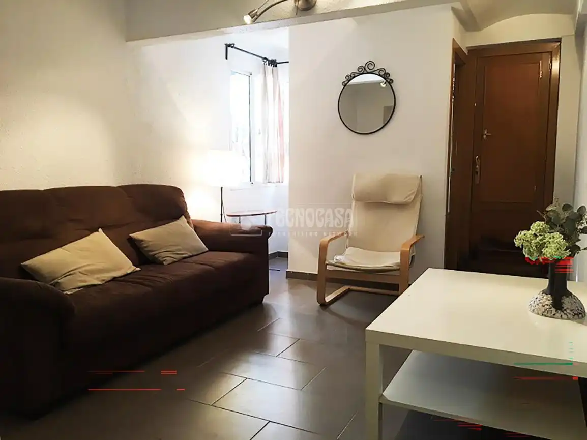 Sala de estar de Piso en venta en  Barcelona Capital con Terraza