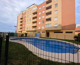 Swimming pool of Flat for sale in Roquetas de Mar  with Private garden, Terrace and Balcony