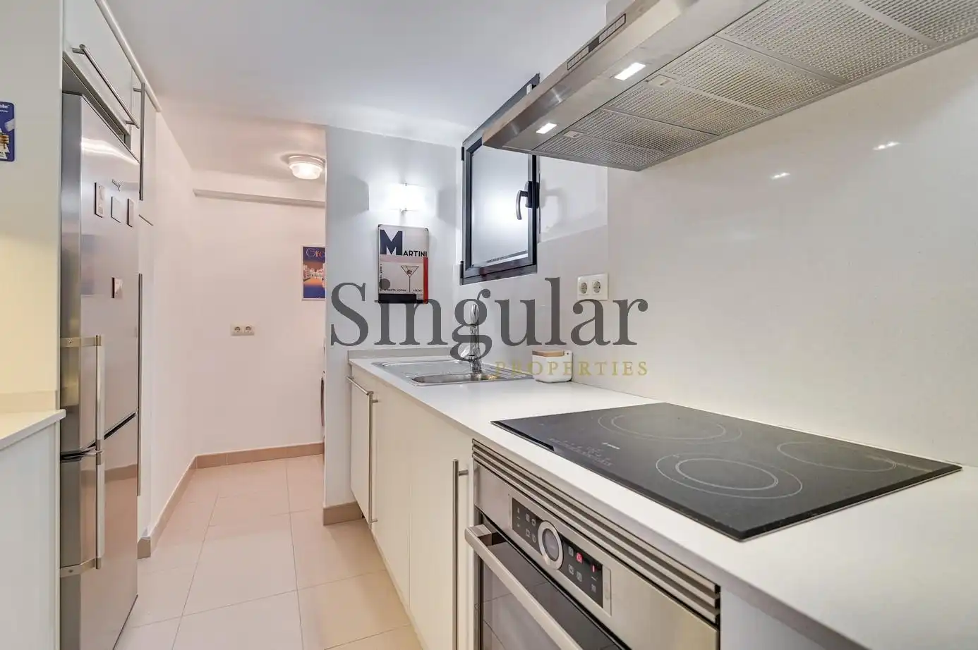 Cuina de Dúplex en venda en Barcelona amb Aire condicionat, Calefacció i Parquet