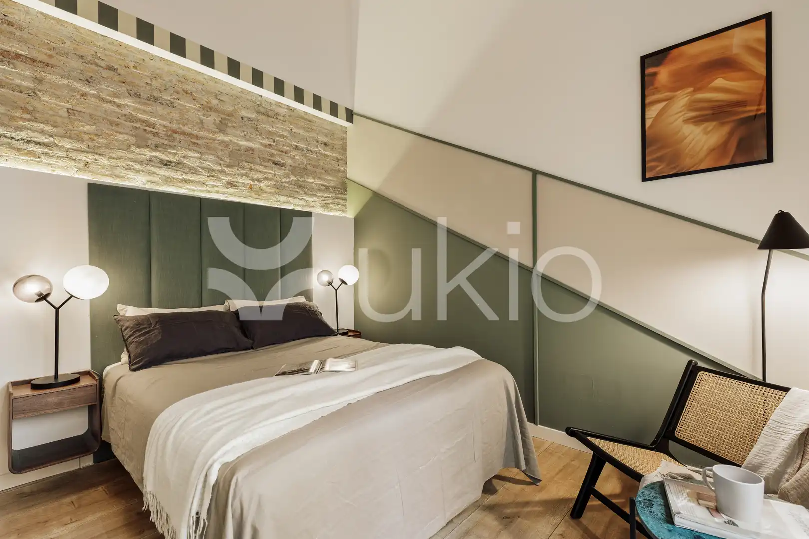 Bedroom of Apartments for rent in Barcelona  with Air Conditioner, Heating and Furnished
