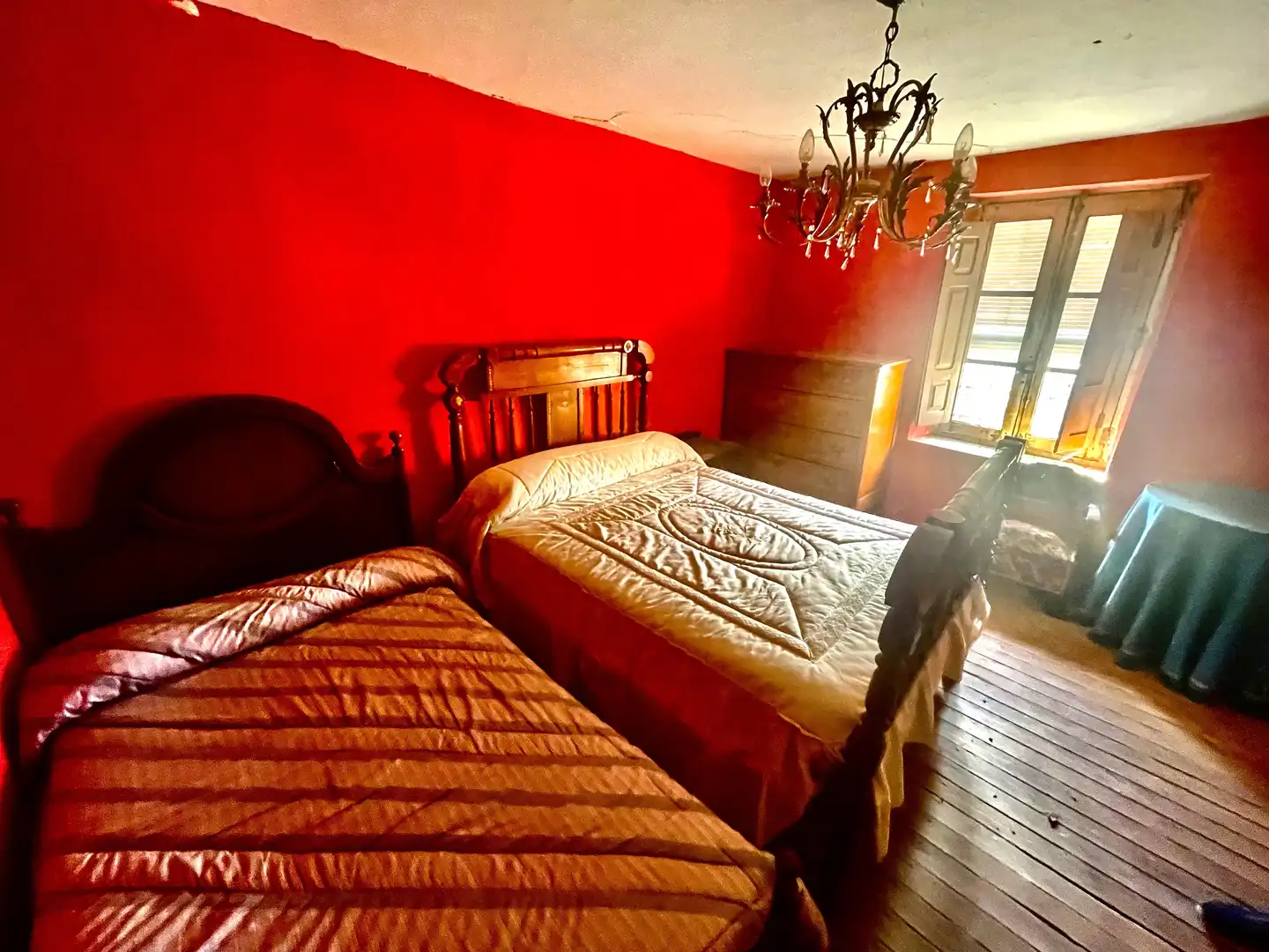 Schlafzimmer von Haus oder Chalet zum Verkauf in Villaturiel mit Privatgarten und Abstellraum