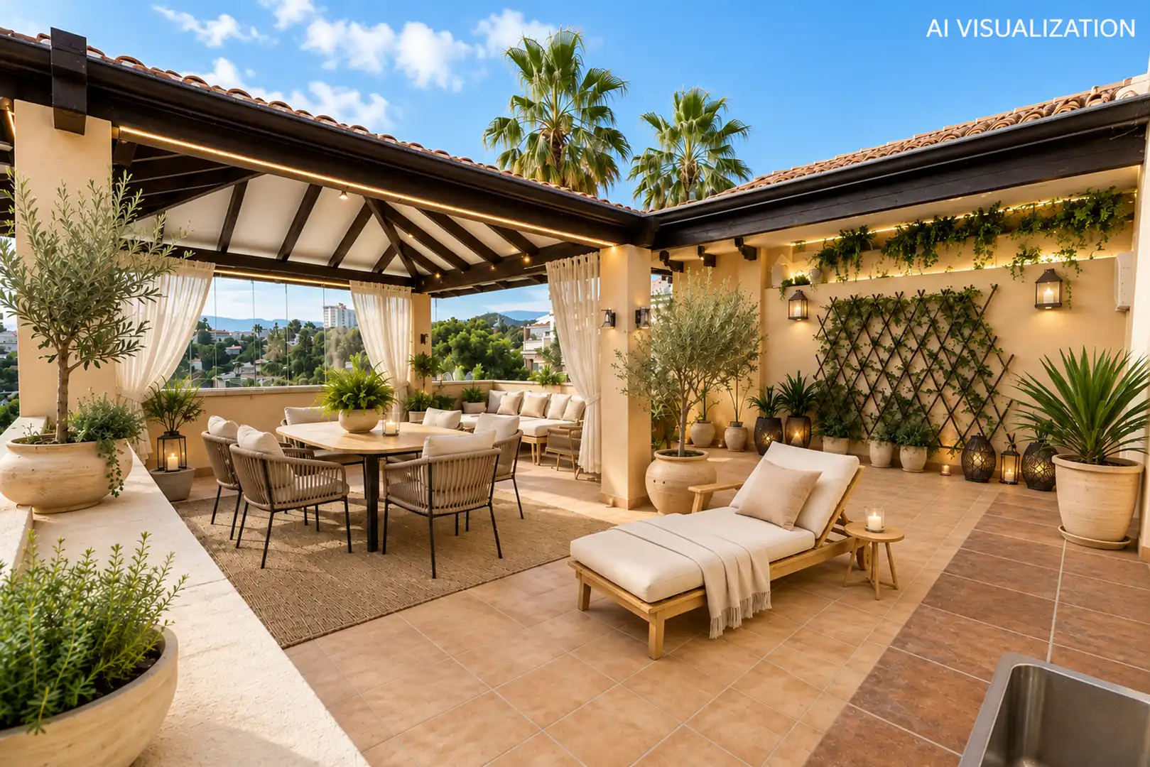 Ático con terraza en venta en Nueva Andalucía