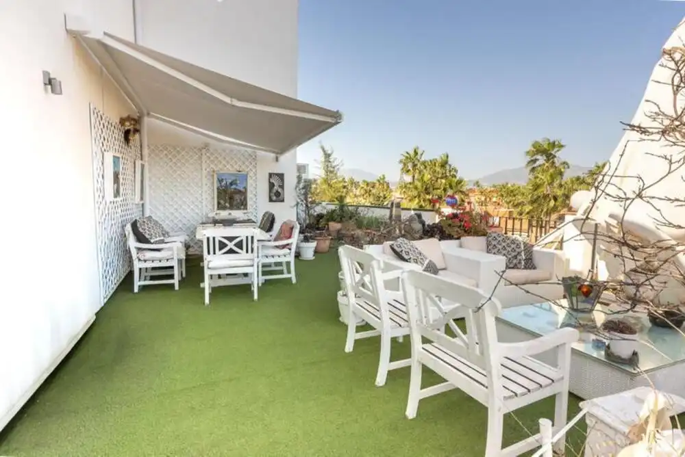 Terrasse von Dachboden zum Verkauf in Atalaya mit Terrasse, Schwimmbad und Alarm