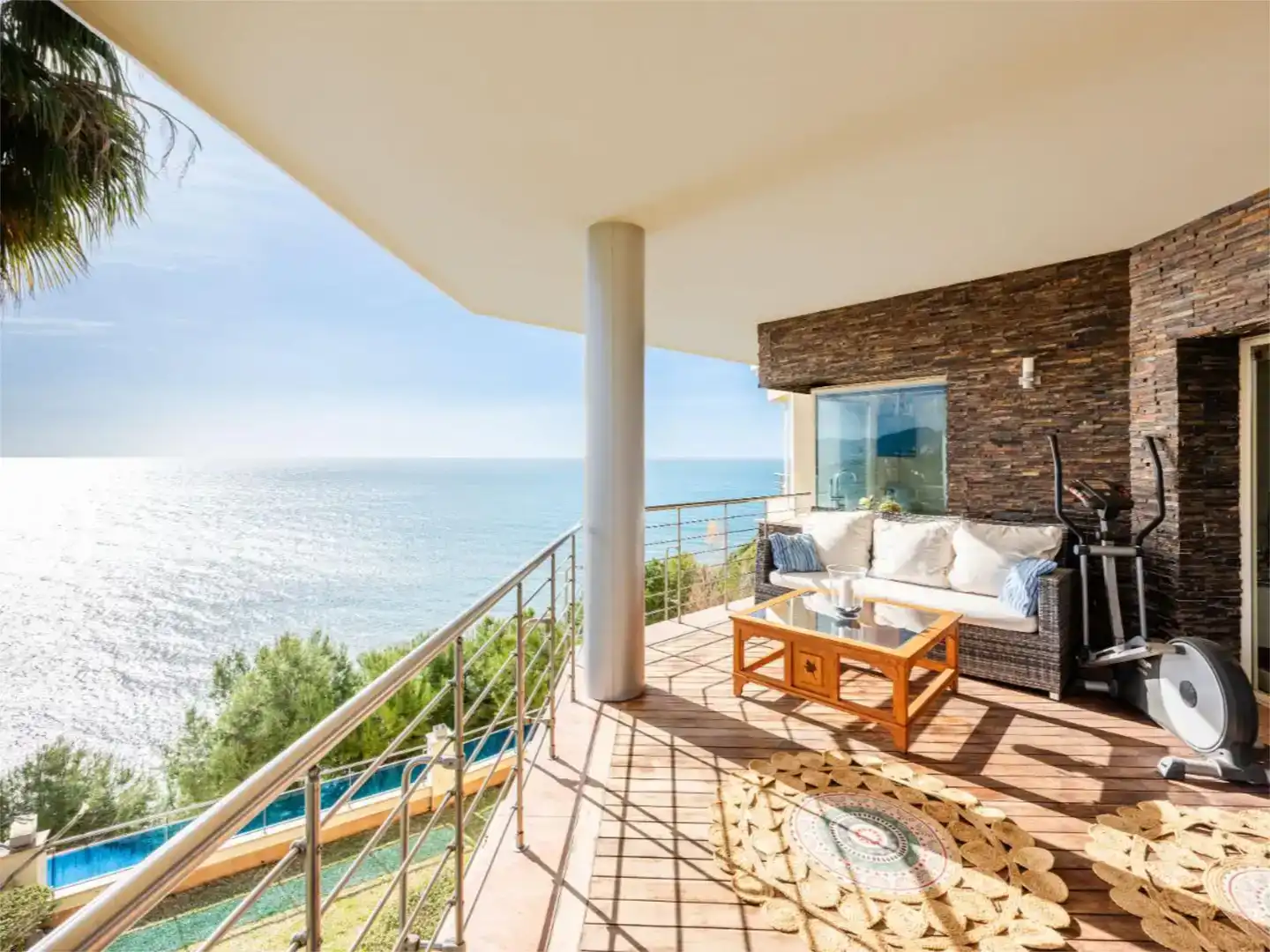 Terrasse von Wohnung zum Verkauf in Torrox mit Klimaanlage, Schwimmbad und Balkon