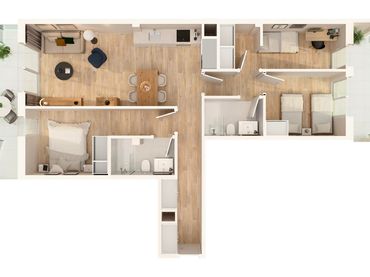 Appartement compact neuf avec balcon à vendre à Carrer Granada 21