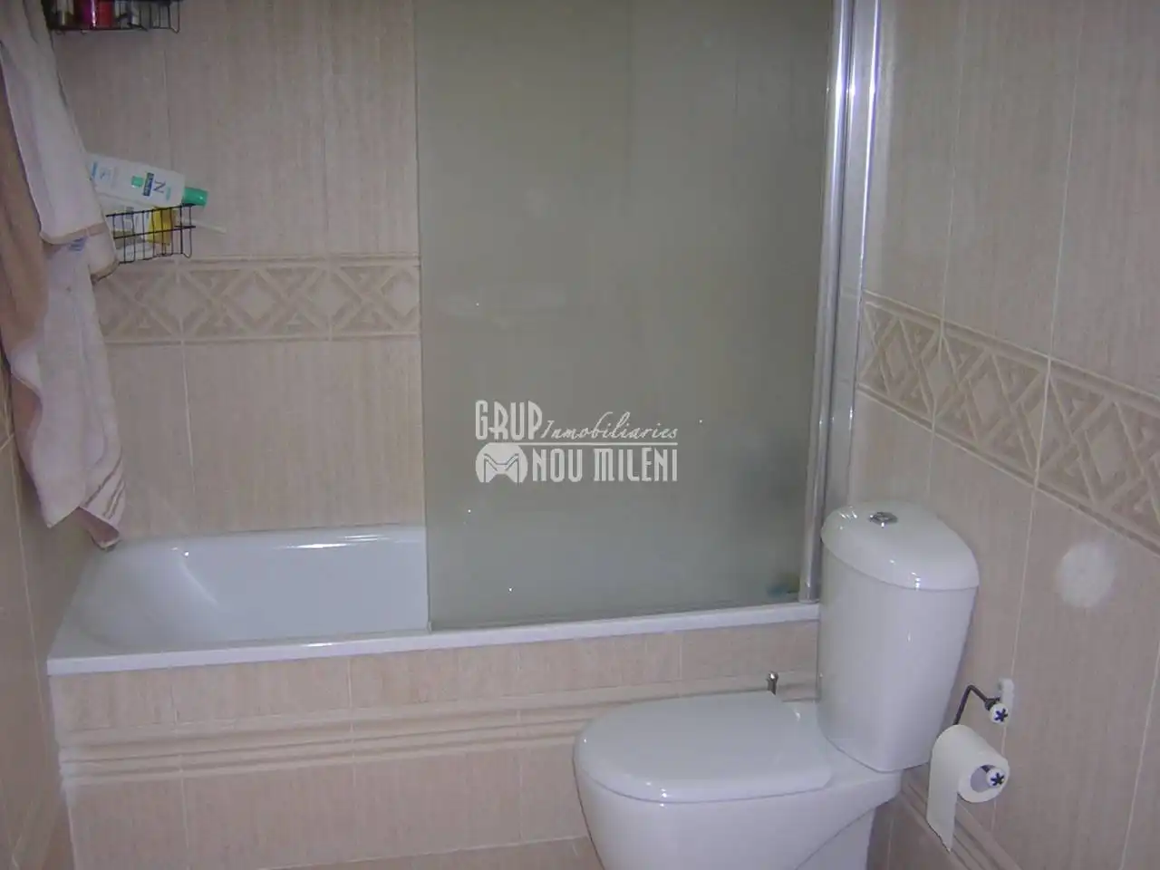 Bathroom of Flat for sale in Albal  with Air Conditioner, Terrace and Furnished