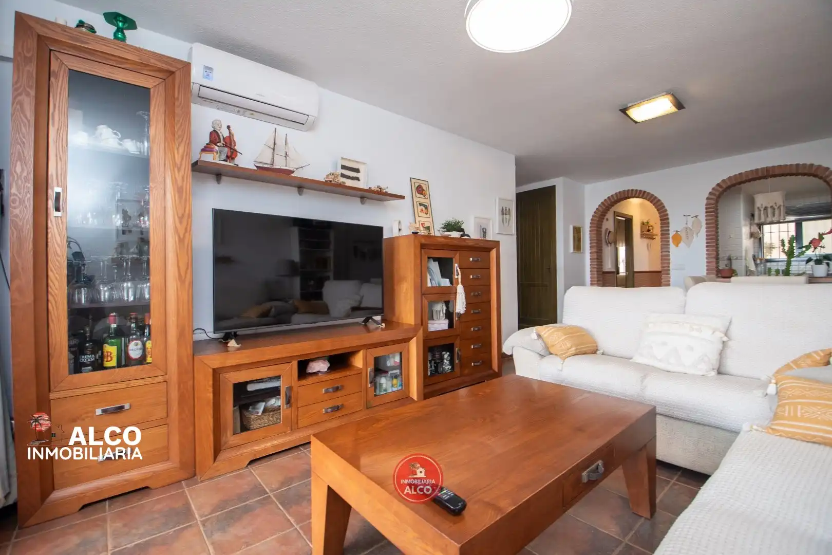 Sala d'estar de Pis en venda en Torrox amb Aire condicionat, Calefacció i Terrassa