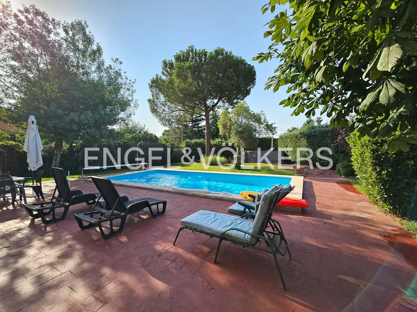 Piscina de Casa o xalet en venda en Alpedrete amb Calefacció, Jardí privat i Terrassa