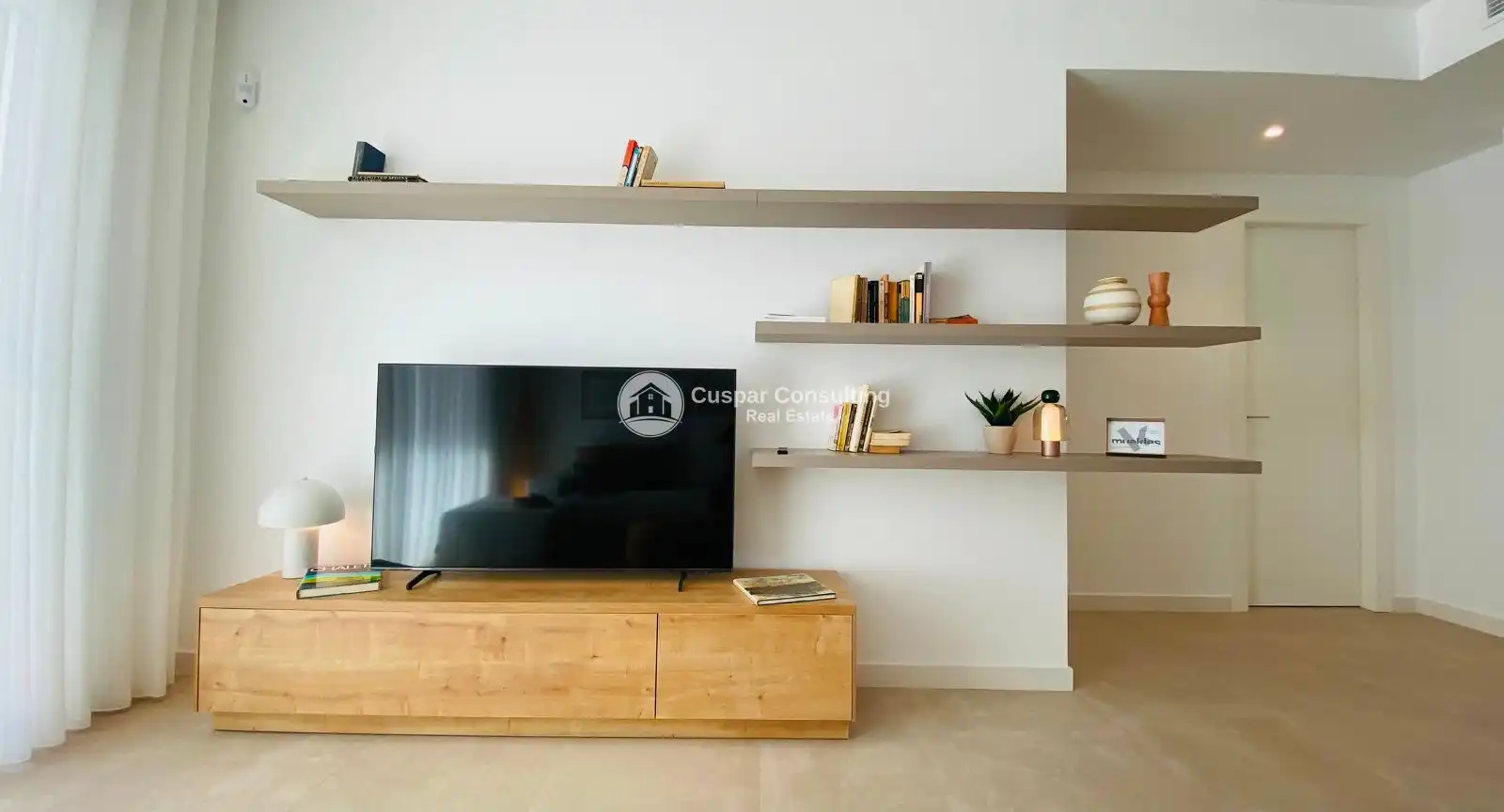 Sala d'estar de Apartament en venda en Pilar de la Horadada amb Aire condicionat, Calefacció i Terrassa