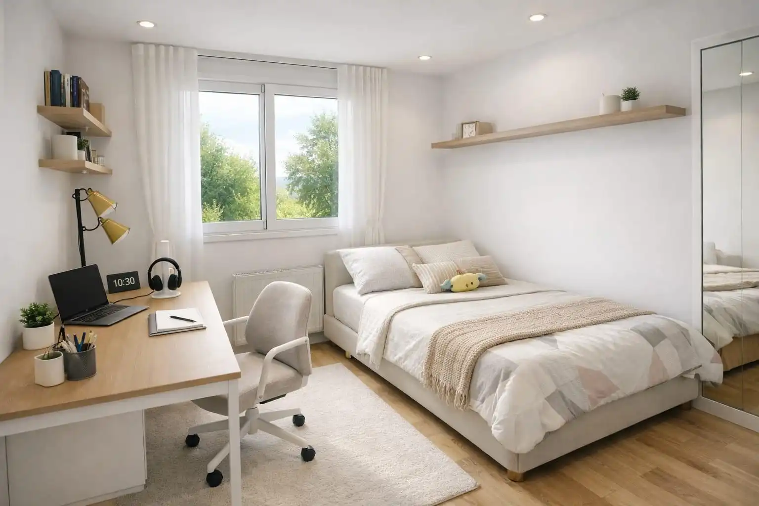 Dormitori de Pis en venda en Madrid amb Aire condicionat, Calefacció i Moblat