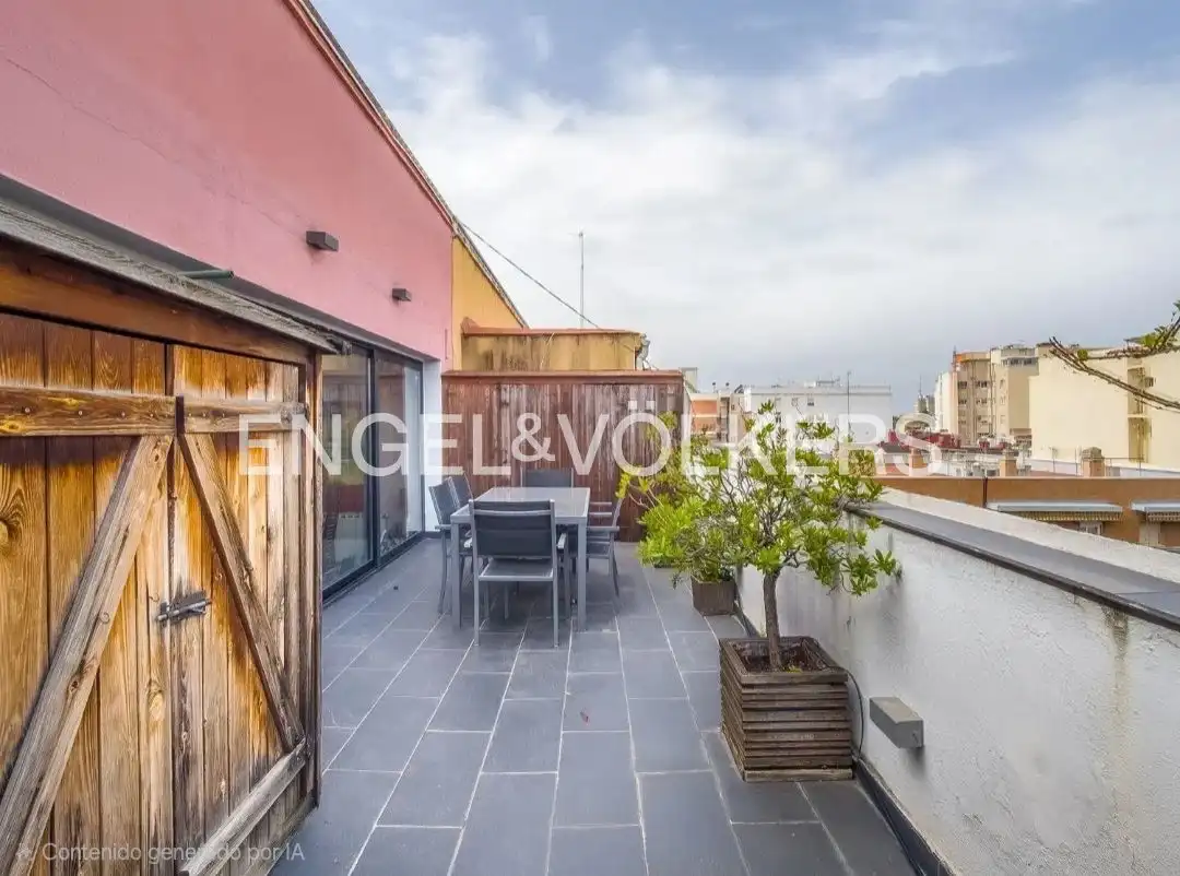 Terraza de Piso en venta en Chamartín