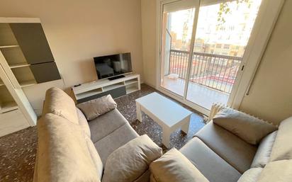 Living room of Flat to rent in  Barcelona Capital  with Air Conditioner, Heating and Furnished