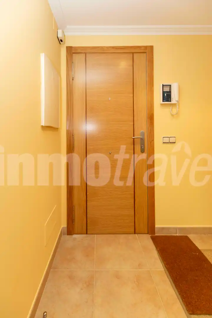 Dormitori de Apartament en venda en Sanxenxo amb Aire condicionat, Parquet i Terrassa