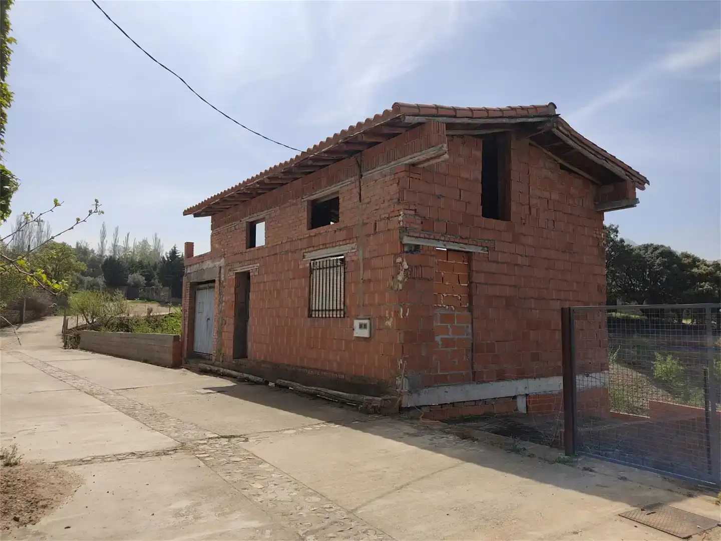 Vista exterior de Piso en venta en Navalvillar de Ibor con Jardín privado