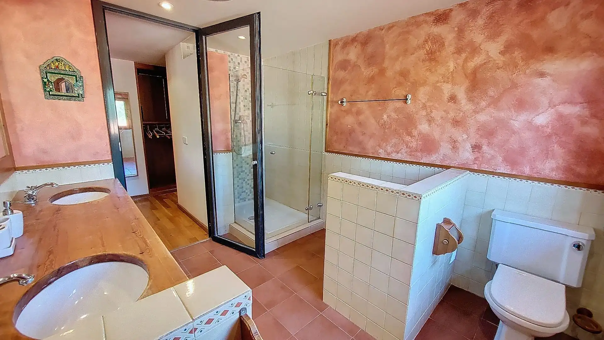 Baño de Casa o chalet en venta en Calafell con Aire acondicionado, Calefacción y Jardín privado
