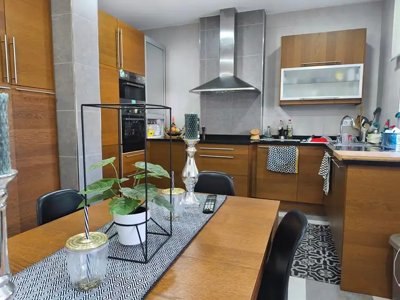 Kitchen of Attic for sale in Pravia  with Heating, Terrace and Furnished