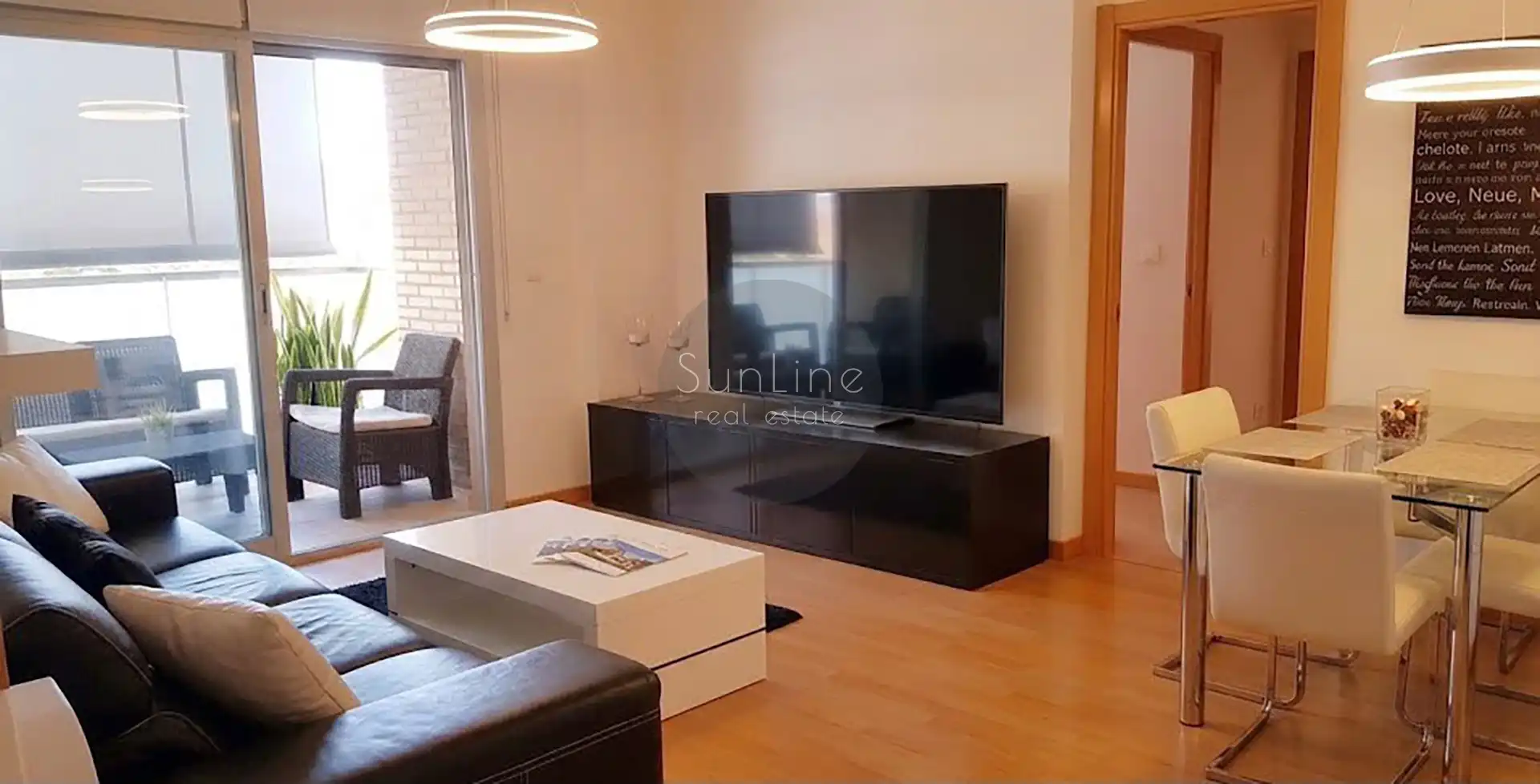 Sala de estar de Piso de alquiler en Valencia con Aire acondicionado, Amueblado y Balcón