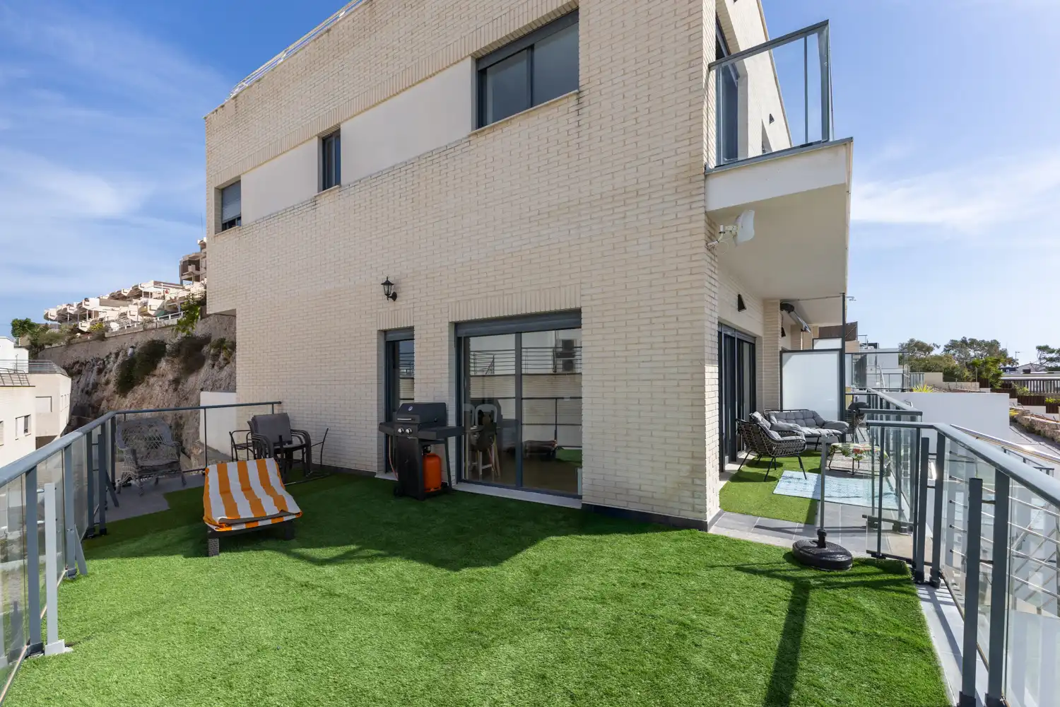 Terraza de Casa o chalet en venta en Cullera con Aire acondicionado, Calefacción y Jardín privado