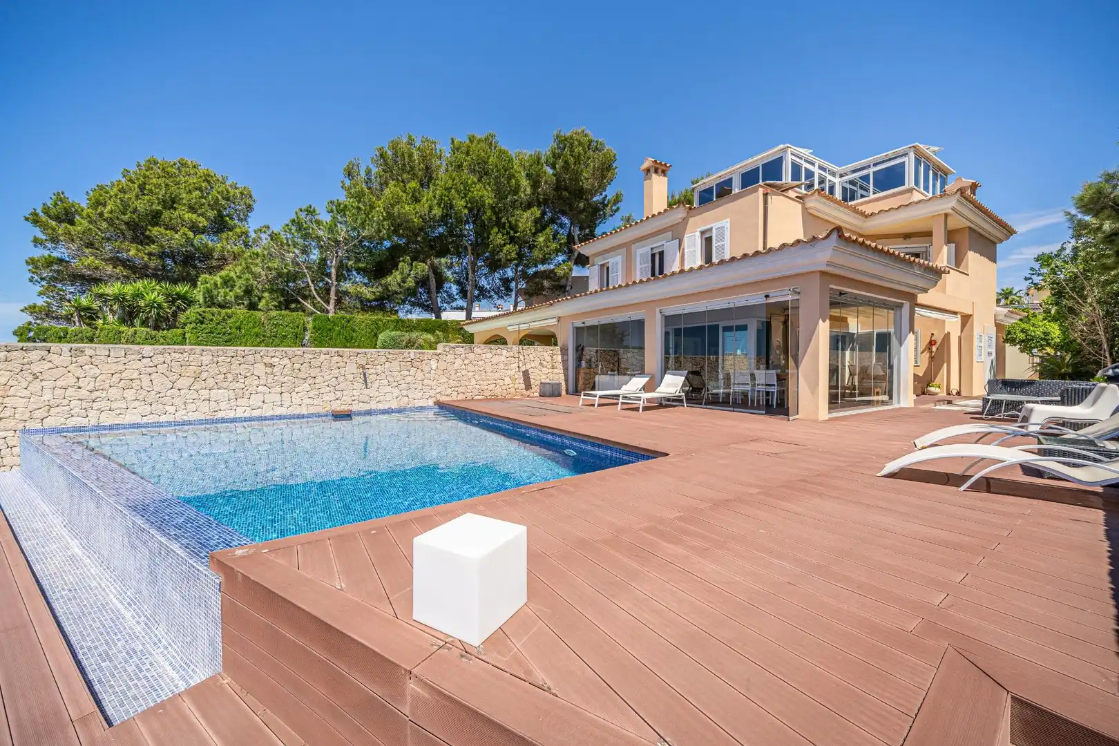 Piscina de Casa o xalet en venda en Llucmajor amb Aire condicionat, Calefacció i Terrassa