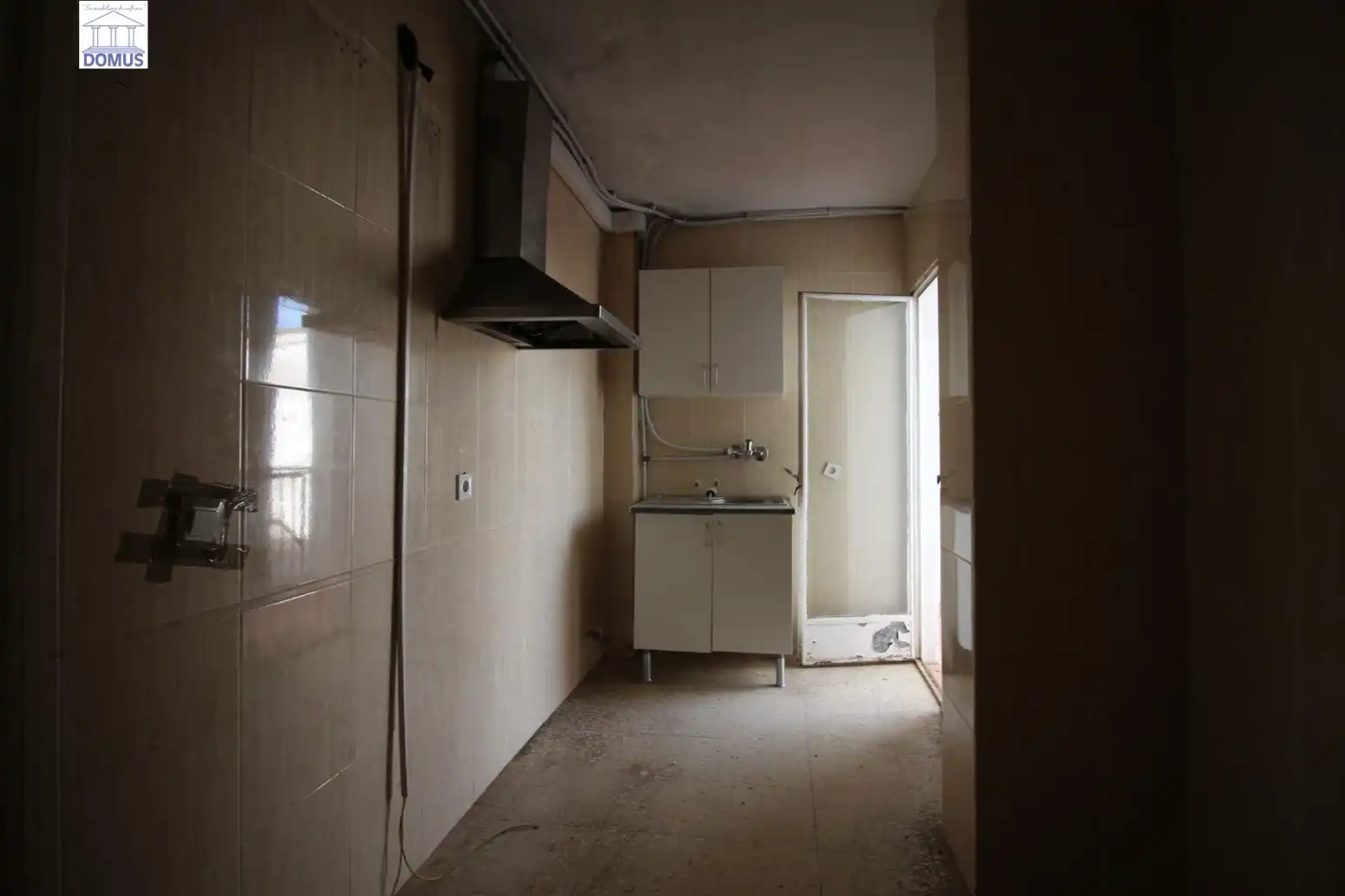 Küche von Wohnung zum Verkauf in Montijo mit Parkett, Terrasse und Balkon