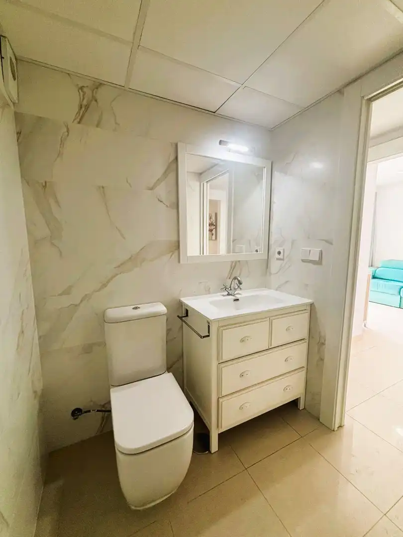 Bathroom of Apartments for rent in Altea  with Air Conditioner, Heating and Terrace