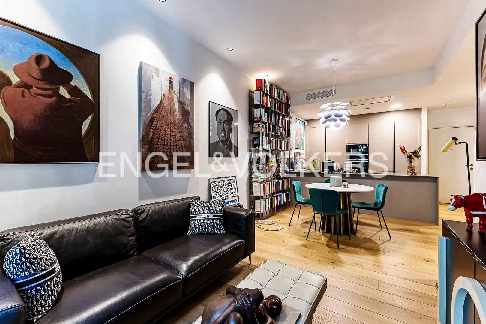 Living room of Flat for sale in Barcelona  with Air Conditioner, Heating and Swimming Pool