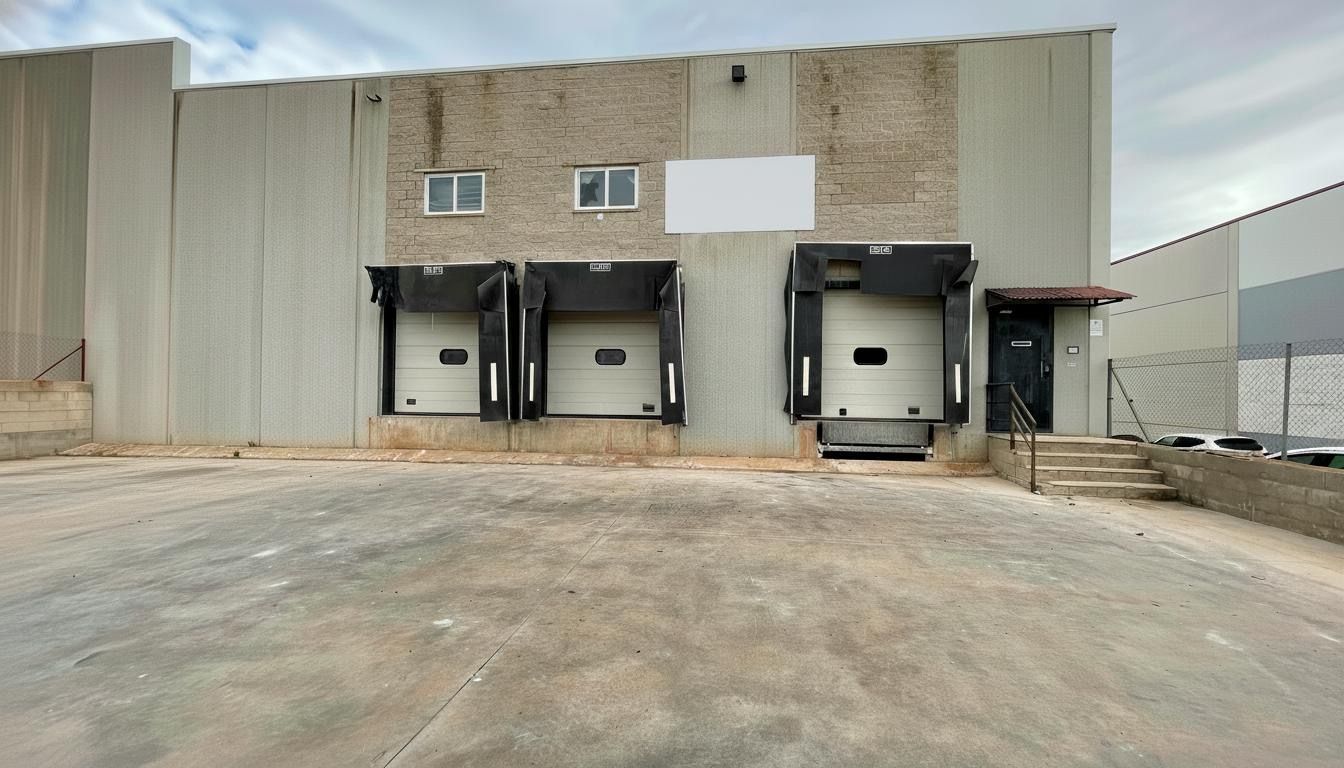 Vista exterior de Nau industrial en venda en La Selva del Camp