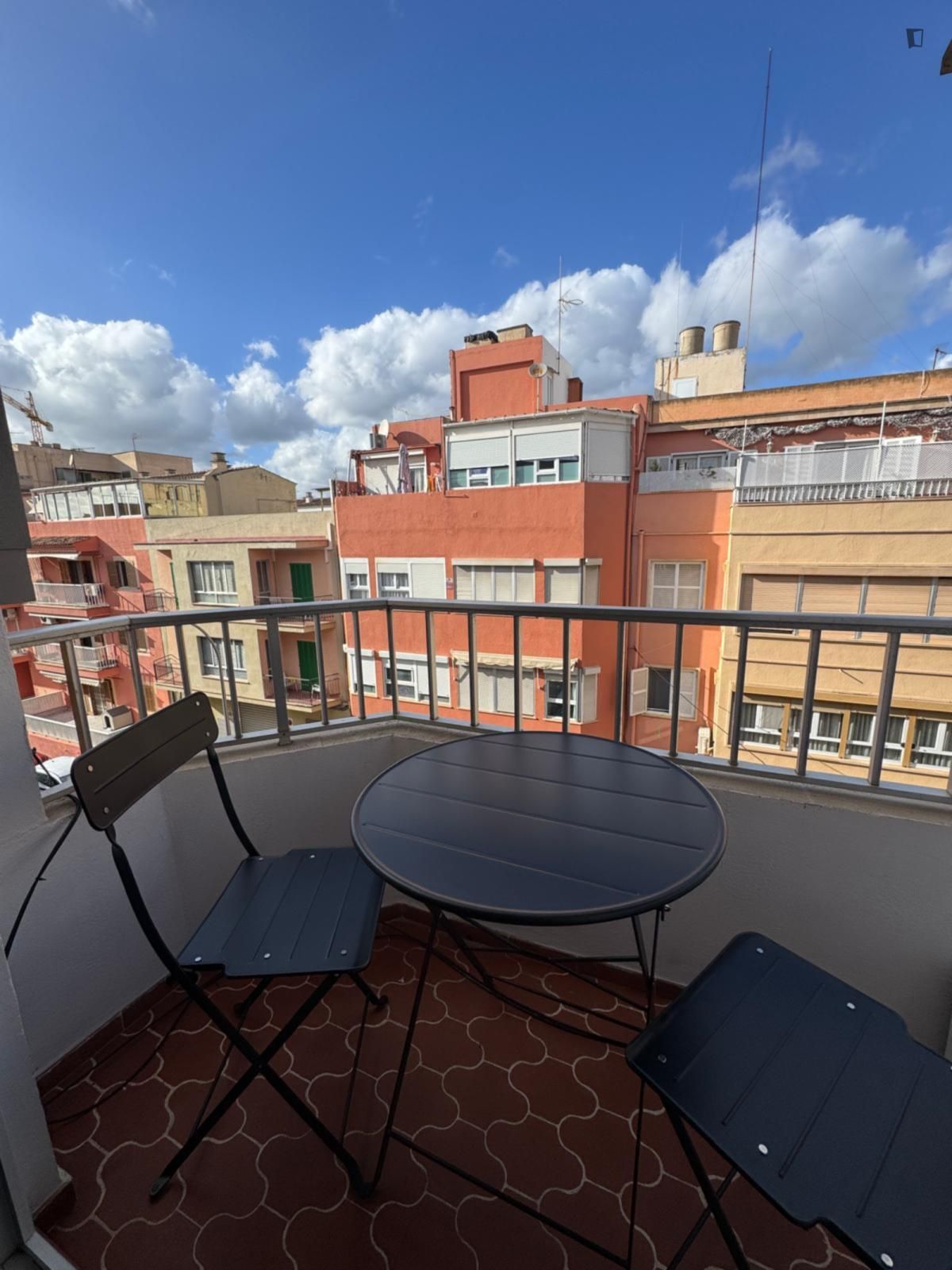 Terrassa de Apartament de lloguer en  Palma de Mallorca amb Aire condicionat, Moblat i Forn