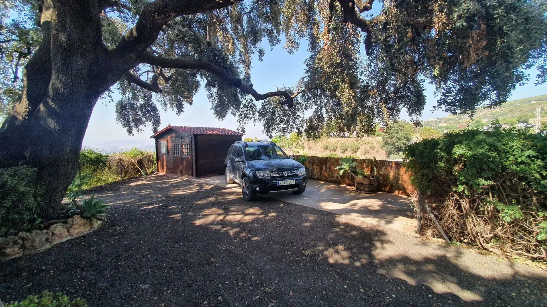 Parking de Finca rústica de alquiler en Alhaurín El Grande con Trastero y Piscina