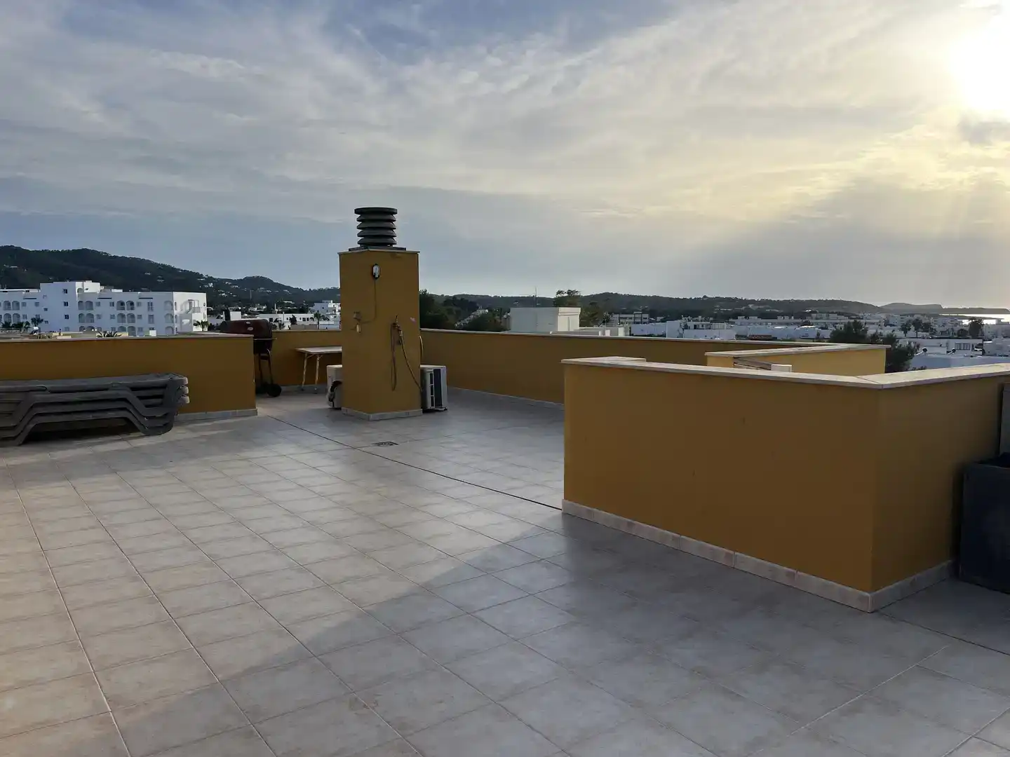 Terrassa de Pis en venda en Sant Josep de sa Talaia amb Aire condicionat, Piscina i Balcó