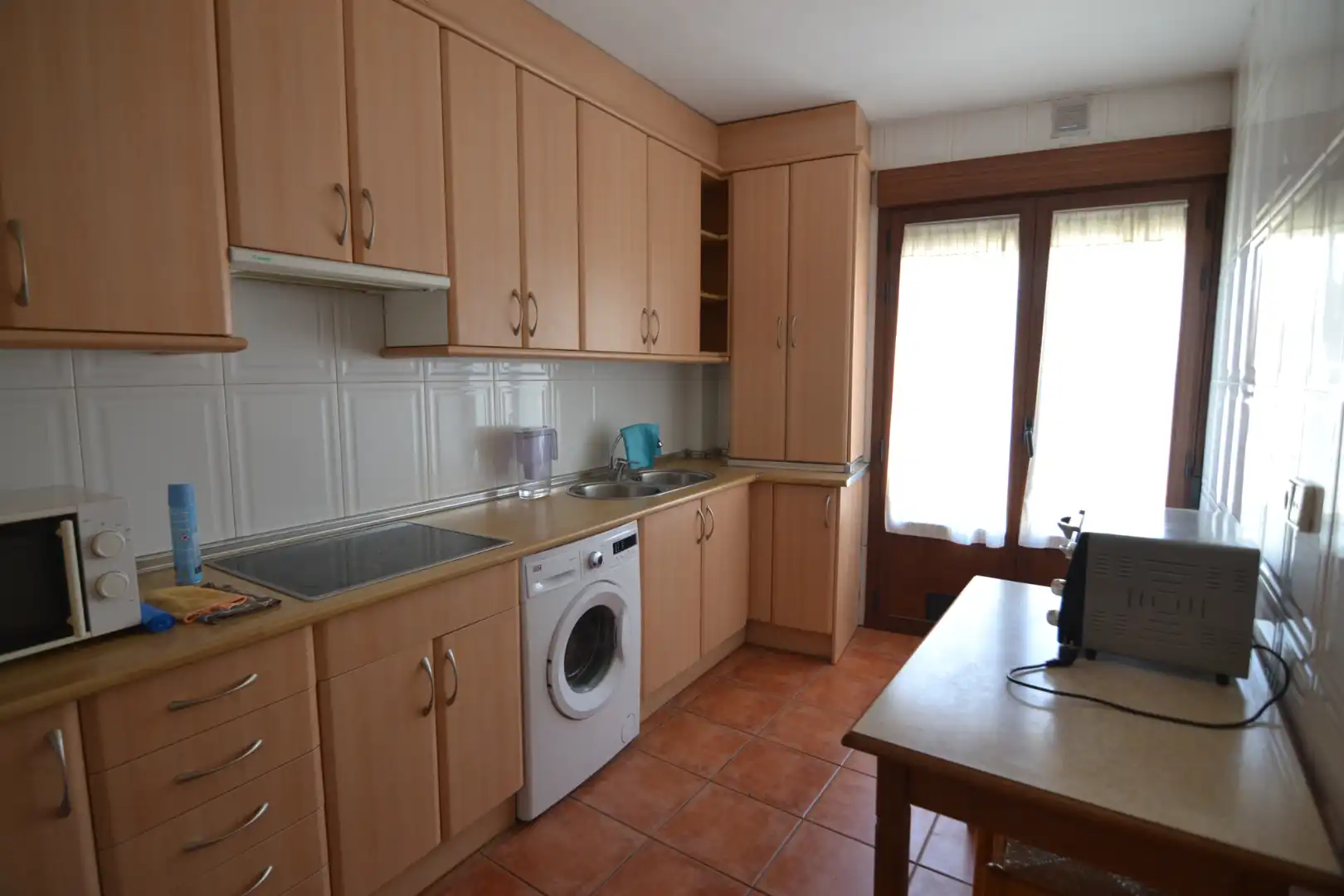 Cocina de Piso de alquiler en Plasencia con Aire acondicionado, Calefacción y Amueblado