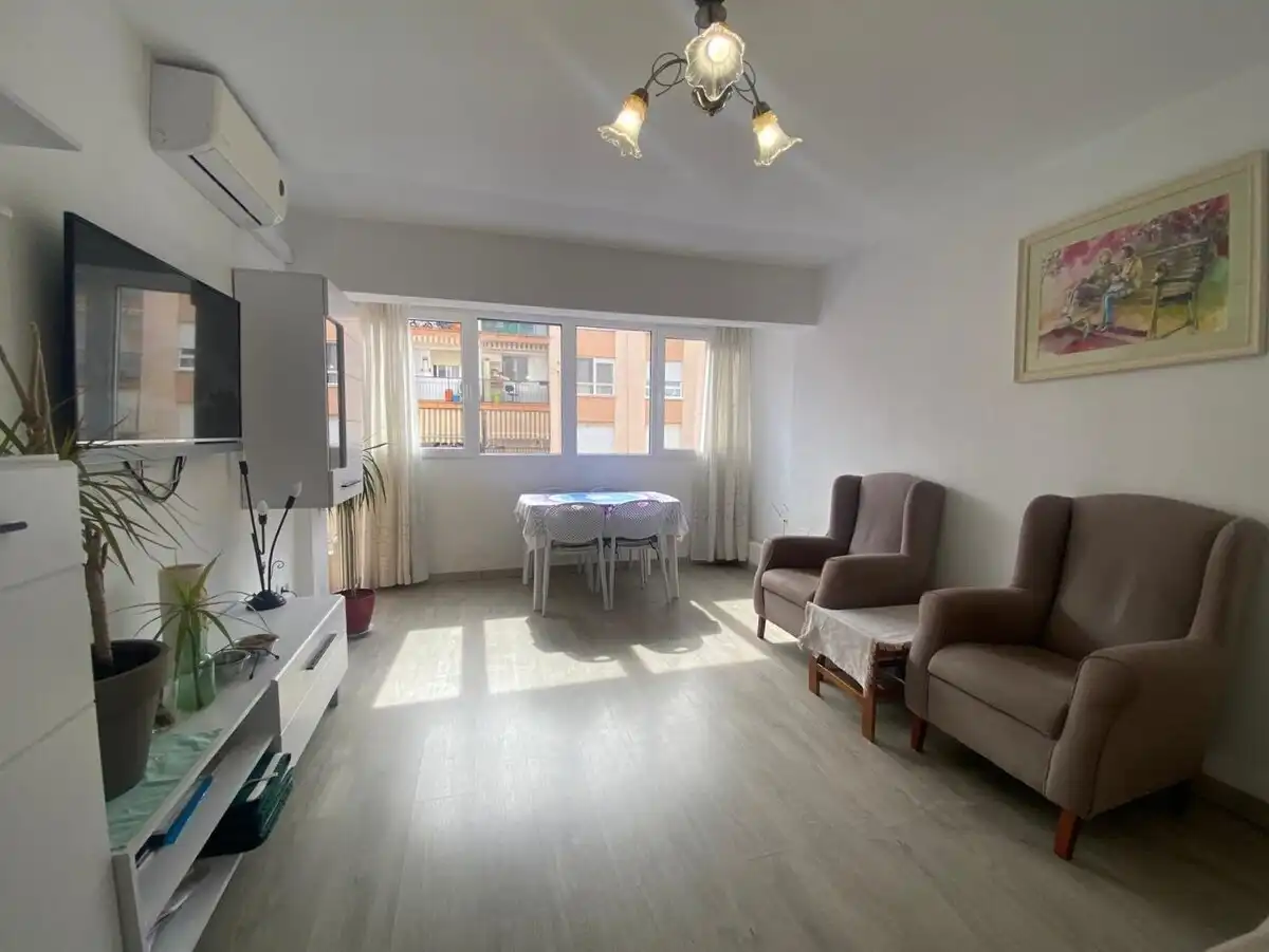 Living room of Flat for sale in Dénia  with Air Conditioner, Heating and Terrace
