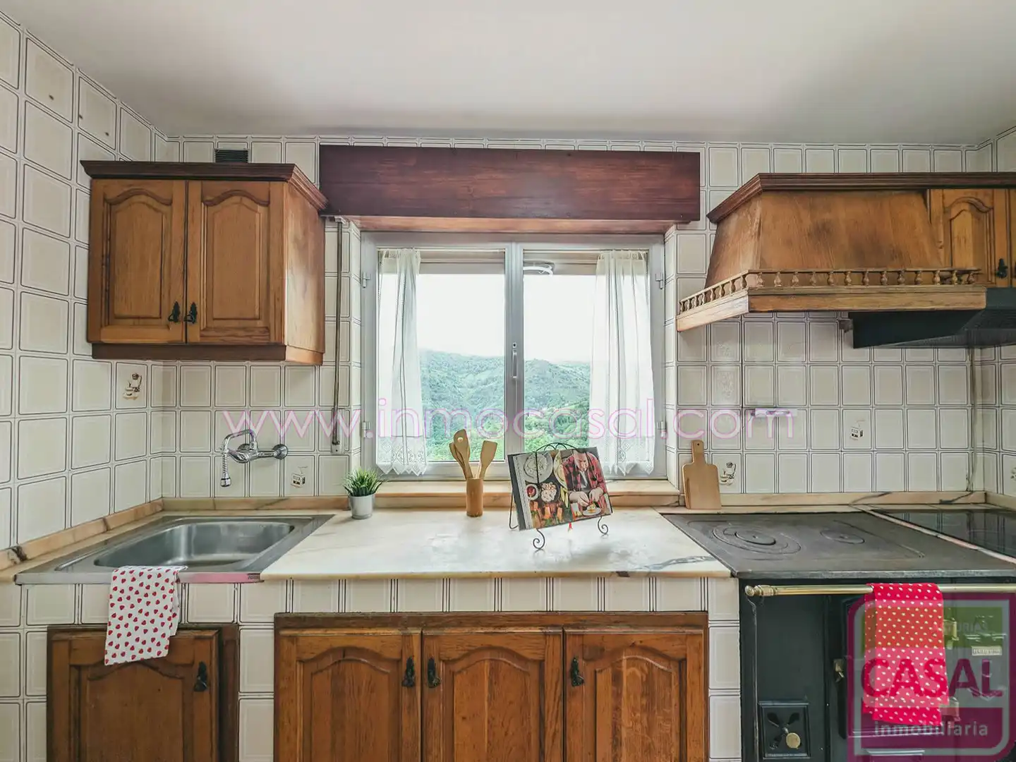 Cocina de Casa o chalet en venta en Morcín con Calefacción, Terraza y Trastero
