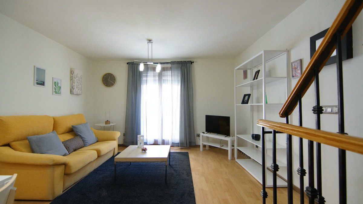 Sala de estar de Piso de alquiler en Zamora Capital  con Calefacción, Terraza y Amueblado