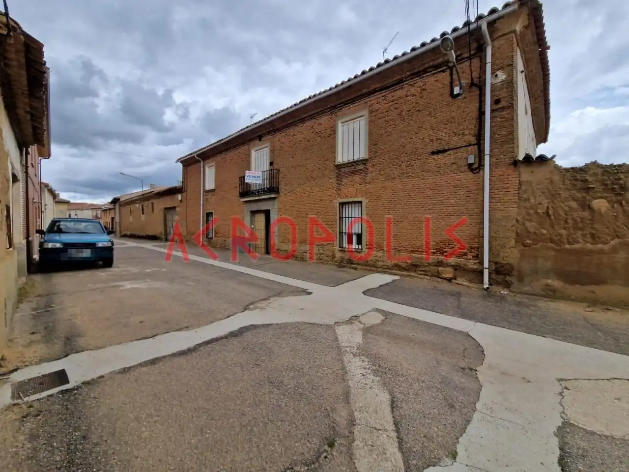 Vista exterior de Casa o chalet en venta en Villanueva del Campo con Calefacción