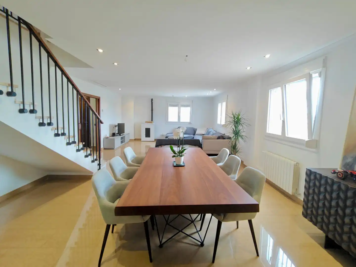 Comedor de Casa o chalet en venta en Llanera de Ranes con Aire acondicionado, Calefacción y Terraza