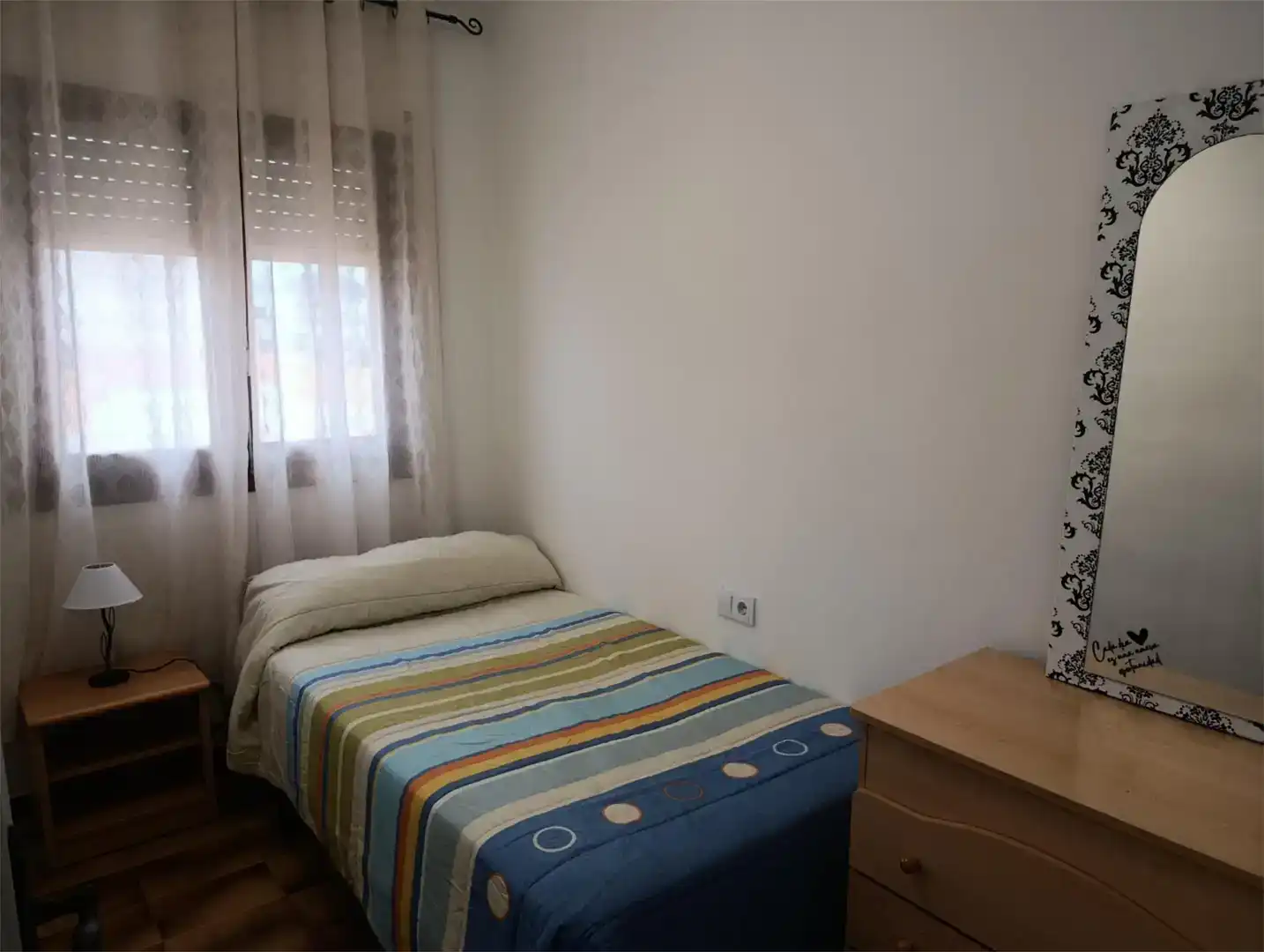 Bedroom of Flat for rent in Playa de Garrucha