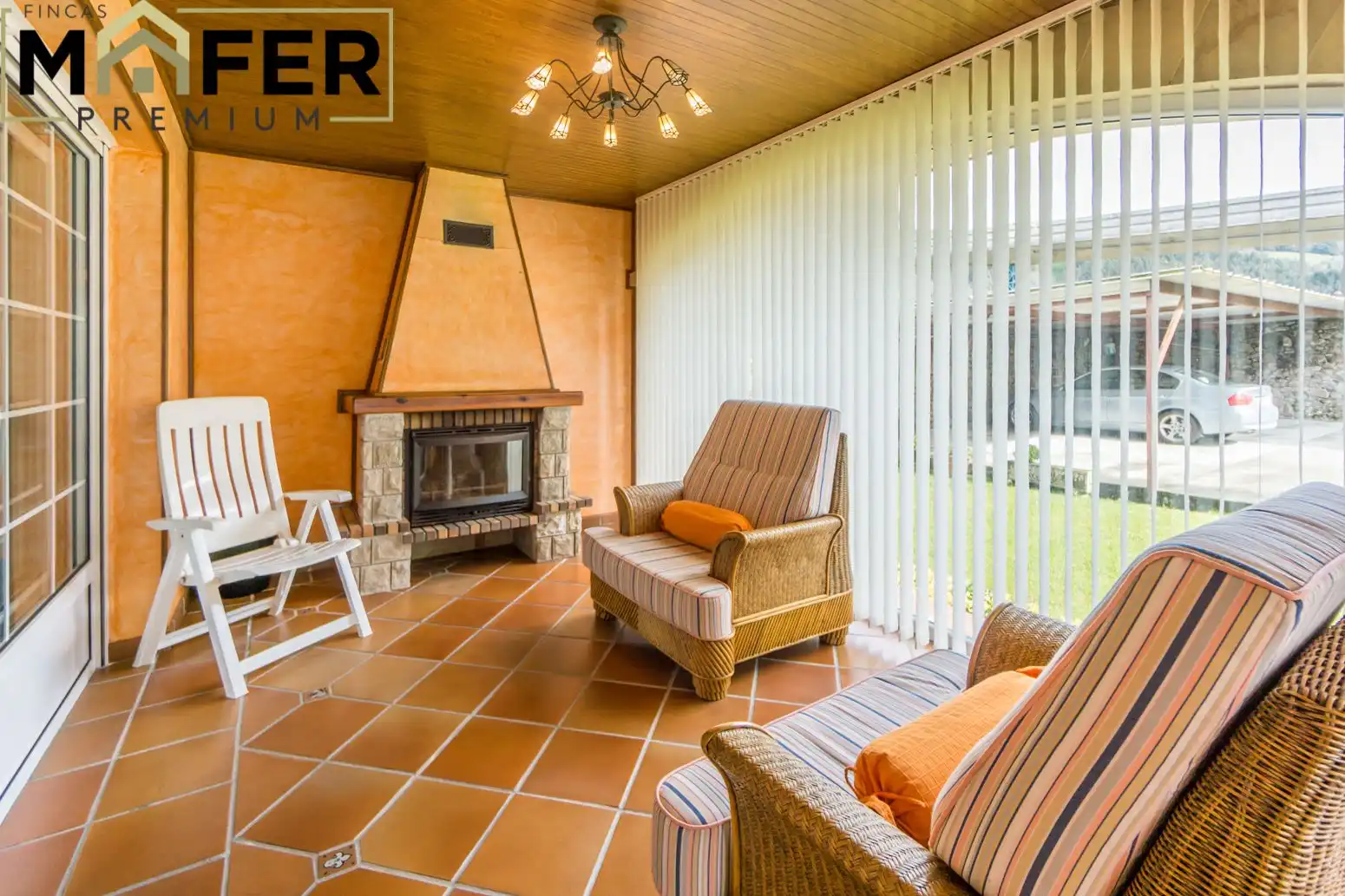 Wohnzimmer von Haus oder Chalet zum Verkauf in Ampuero mit Heizung, Privatgarten und Parkett