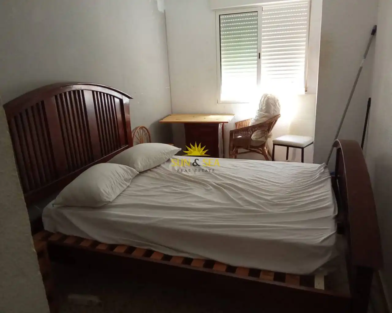 Bedroom of Apartments for rent in Santa Pola  with Air Conditioner, Heating and Furnished