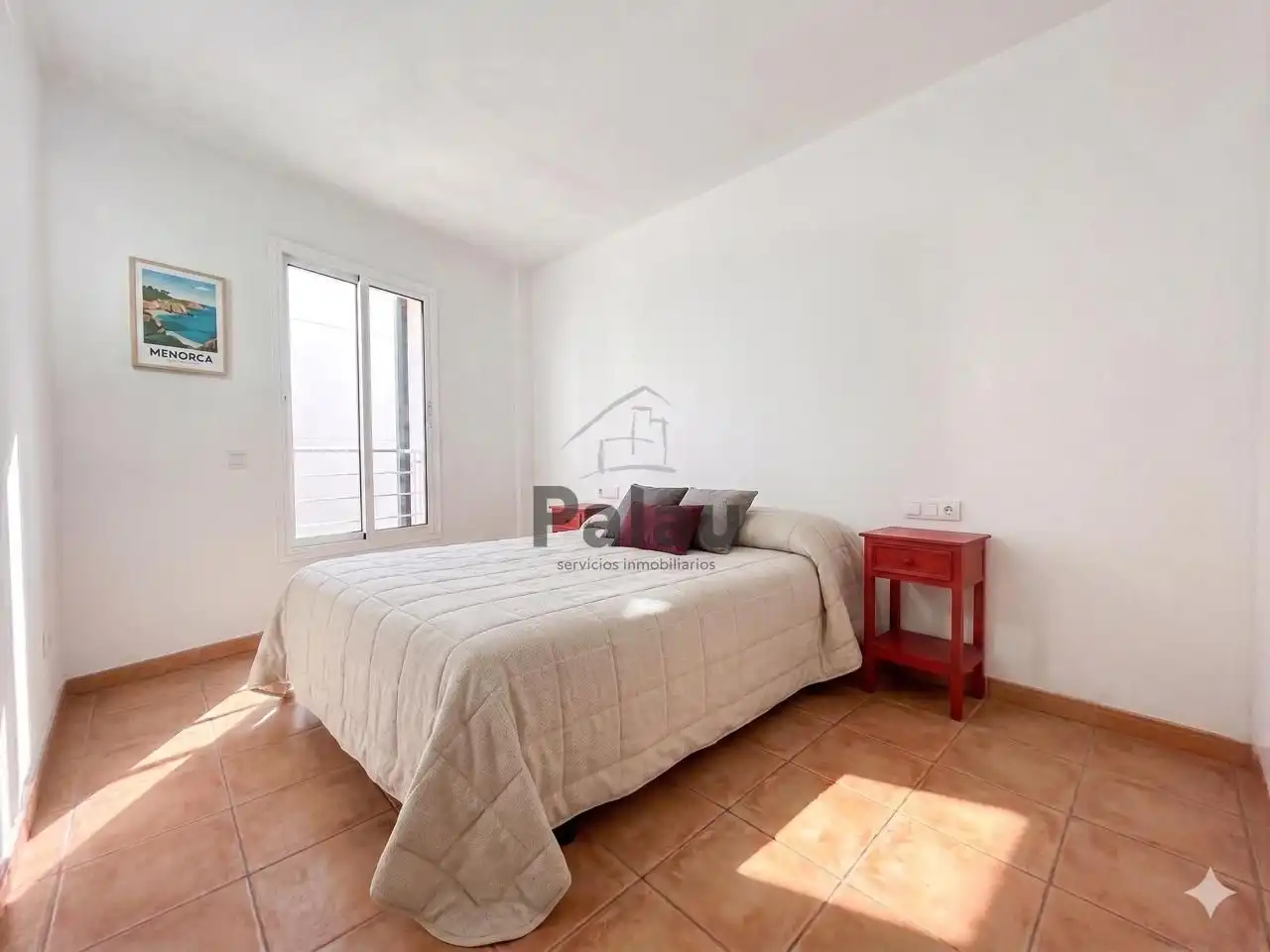 Schlafzimmer von Wohnung zum Verkauf in Ferreries mit Klimaanlage, Terrasse und Gemeinschaftspool