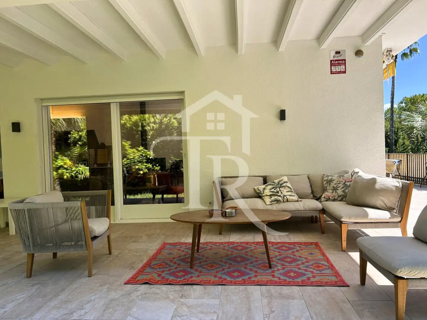 Terraza de Casa o chalet en venta en Roda de Berà con Aire acondicionado, Calefacción y Jardín privado