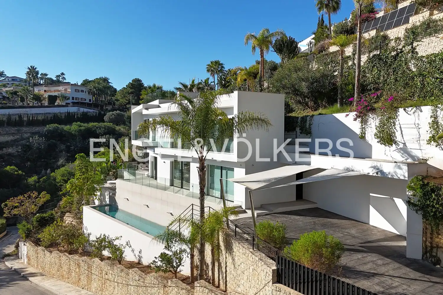 Exterior view of Houses for sale in Jávea / Xàbia  with Air Conditioner, Heating and Terrace